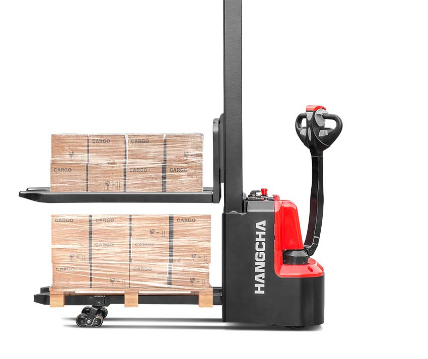 New Product Launch A series mini range pallet stacker with initial lif (2).jpg
